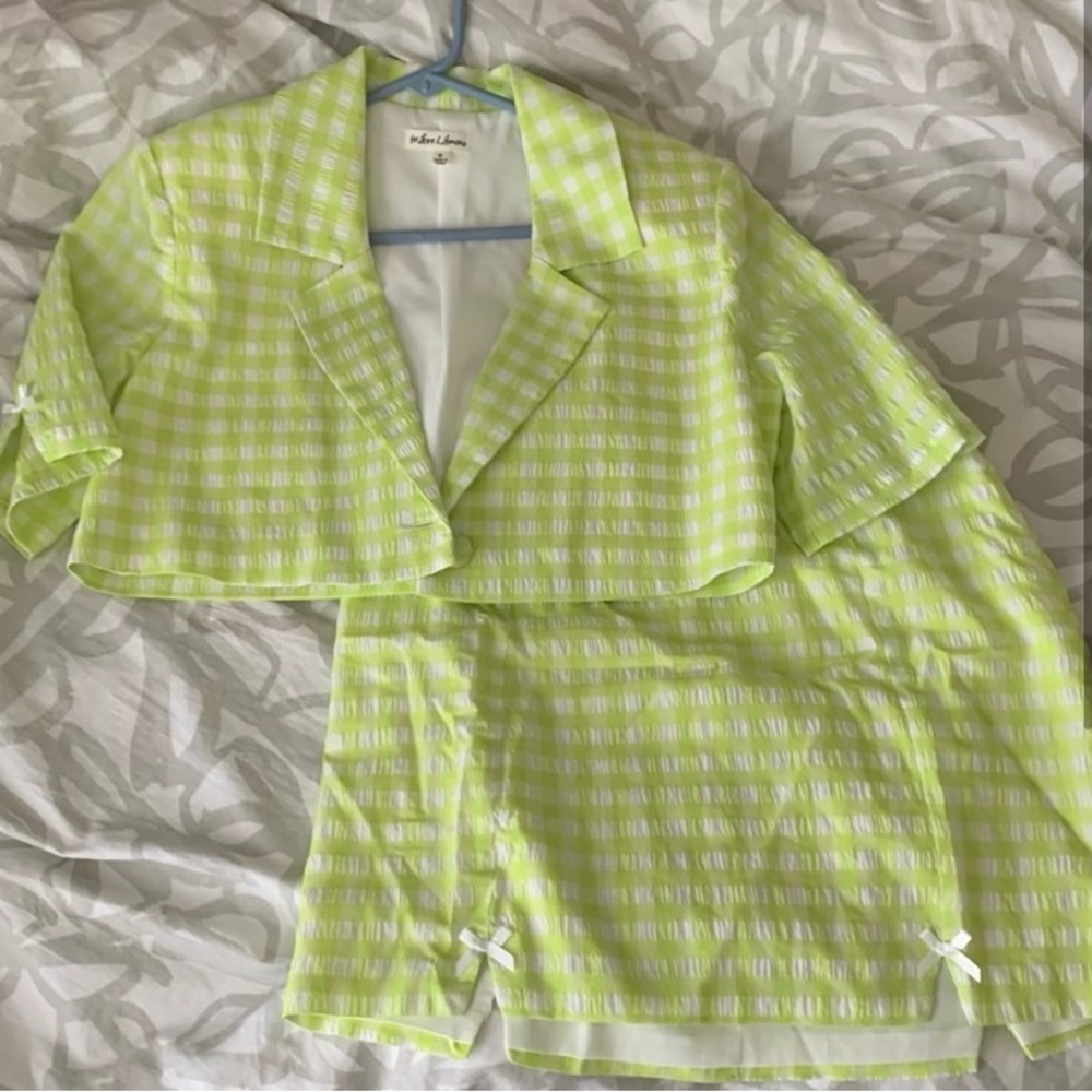 For Love & Lemons gingham set